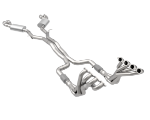 Chevrolet Camaro Performance Exhaust - Kooks Headers - Cat Back with Quad Tips - Polished - `16-`24